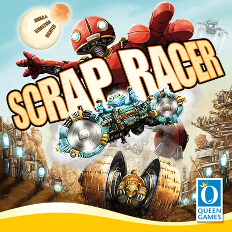 Scrap Racer – gezellig bordspel – 2 tot 4 spelers