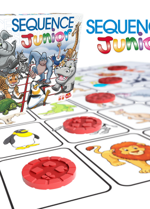 Sequence Junior – kaartspel voor kinderen Vanaf 4 jaar