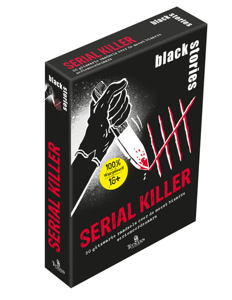 Serial Killer - black stories – party kaartspel – 2 tot 4 spelers