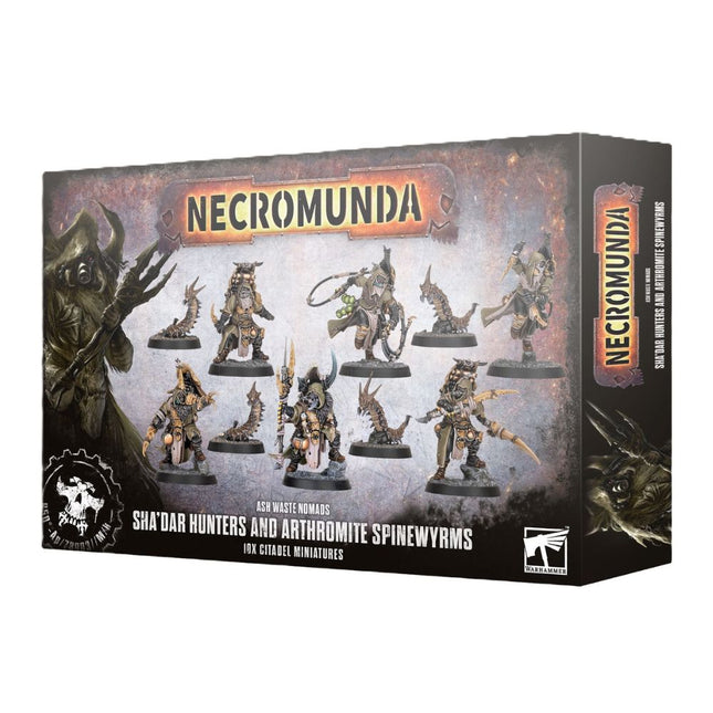 sha'dar hunters & arthromite spinewyrms -necromunda