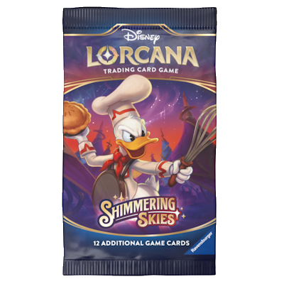 Dit is een foto van het spel Shimmering Skies Booster - Disney Lorcana te koop bij Speldorado Spellenwinkel Delft