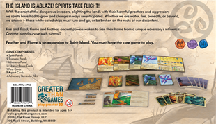 Dit is een foto van het spel Spirit Island Feather & Flame EN te koop bij Speldorado Spellenwinkel Delft