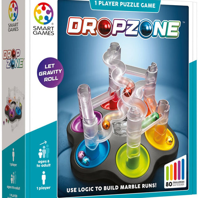 Dit is een foto van het spel Dropzone -Classics- Smart games te koop bij Speldorado Spellenwinkel Delft