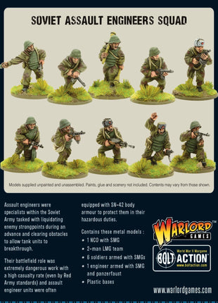 Dit is een foto van het spel Soviet Assault Engineers Squad te koop bij Speldorado Spellenwinkel Delft