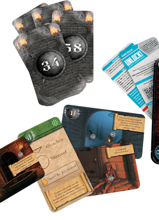Dit is een foto van het spel Unlock! Korte Avonturen 4 De burcht van Doo-Arann te koop bij Speldorado Spellenwinkel Delft