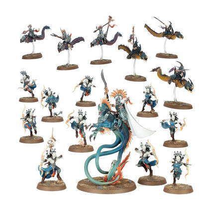 Dit is een afbeelding van het miniatuur spearhead - idoneth deepkin voor het spel Warhammer, te koop bij Tabletop Miniature Wargames spellenwinkel Speldorado in delft
