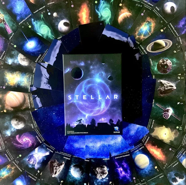 Dit is een foto van het spel Stellar EN te koop bij Speldorado Spellenwinkel Delft