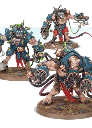 Dit is een afbeelding van het miniatuur Stormfiends - Skaven voor het spel Warhammer, te koop bij Tabletop Miniature Wargames spellenwinkel Speldorado in delft
