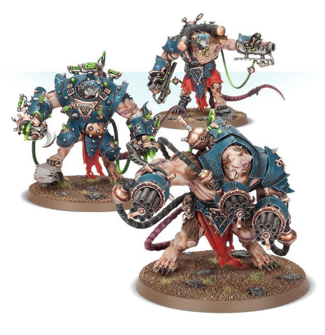Dit is een afbeelding van het miniatuur Stormfiends - Skaven voor het spel Warhammer, te koop bij Tabletop Miniature Wargames spellenwinkel Speldorado in delft