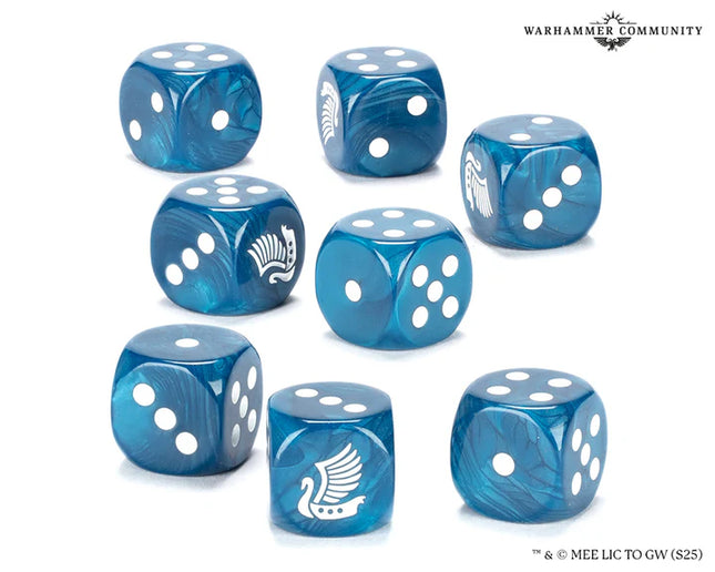 Dol amroth dice set - middle-earth