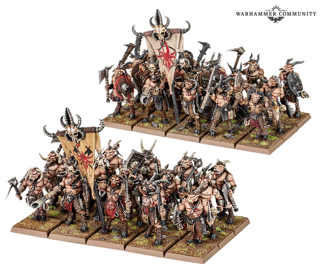Gor herd - beastmen brayherds: