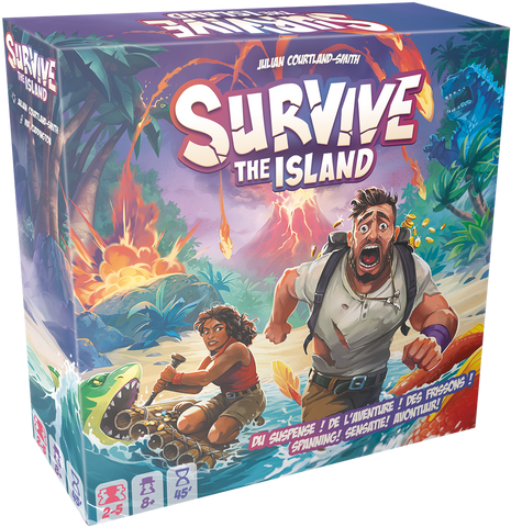 Survive the Island – gezellig bordspel – 2 tot 5 spelers