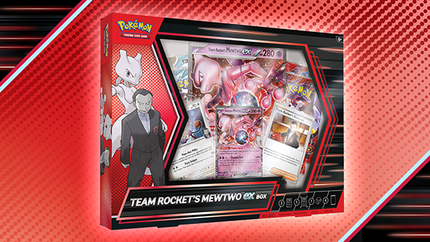 Team Rocket's Mewtwo ex Box - Pokemon
