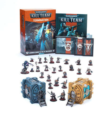 Dit is een foto van het spel TERMINATION (ENGLISH) - Kill Team, Games Workshop te koop bij Speldorado Spellenwinkel Delft