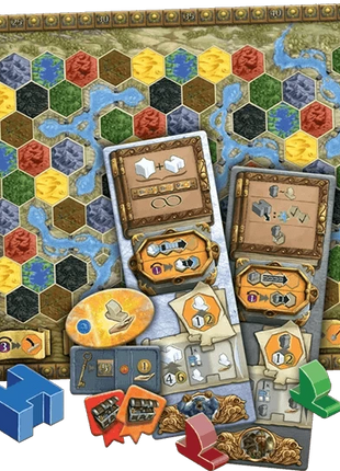 Dit is een foto van het spel Terra Mystica Scheepvaart & Handel te koop bij Speldorado Spellenwinkel Delft