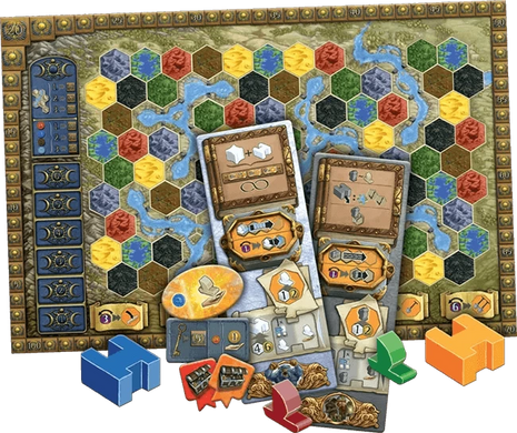 Dit is een foto van het spel Terra Mystica Scheepvaart & Handel te koop bij Speldorado Spellenwinkel Delft