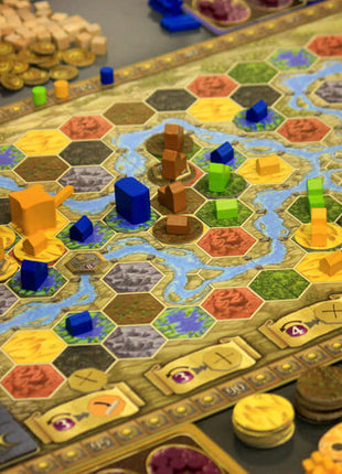 Dit is een foto van het spel Terra Mystica te koop bij Speldorado Spellenwinkel Delft