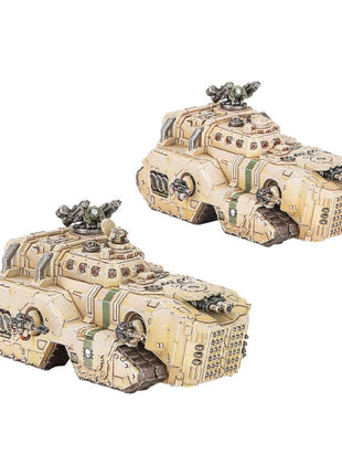 Dit is een afbeelding van het miniatuur Mastodon super-heavy assault transports - legions imperialis voor het spel Warhammer, te koop bij Tabletop Miniature Wargames spellenwinkel Speldorado in delft