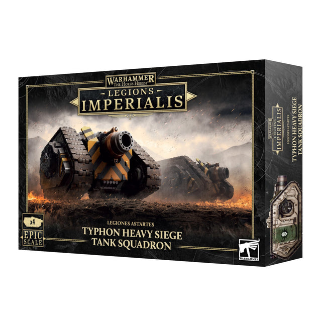 Typhon heavy siege tank squadron - legions imperialis