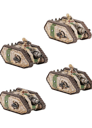 Dit is een afbeelding van het miniatuur Typhon heavy siege tank squadron - legions imperialis voor het spel Warhammer, te koop bij Tabletop Miniature Wargames spellenwinkel Speldorado in delft