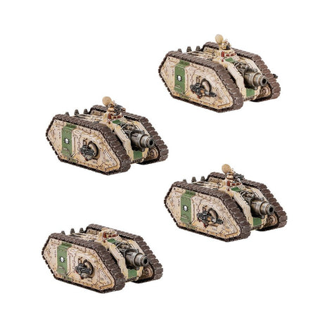 Dit is een afbeelding van het miniatuur Typhon heavy siege tank squadron - legions imperialis voor het spel Warhammer, te koop bij Tabletop Miniature Wargames spellenwinkel Speldorado in delft