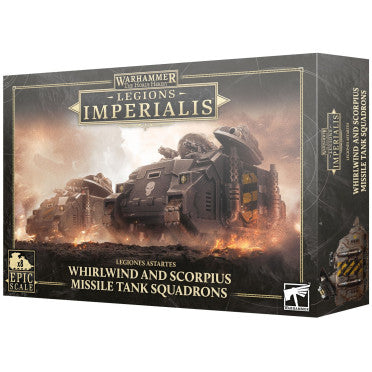 Games Workshop whirlwind/scorpius missile tank sqaud -  Astartes