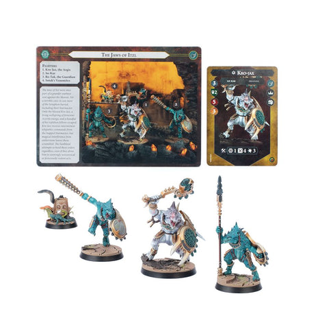Dit is een afbeelding van het miniatuur the jaws of itzl voor het spel Warhammer, te koop bij Tabletop Miniature Wargames spellenwinkel Speldorado in delft