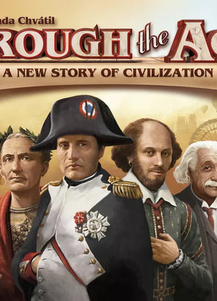 Through the Ages A New Story of Civilization EN – strategisch bordspel – 2 tot 4 spelers