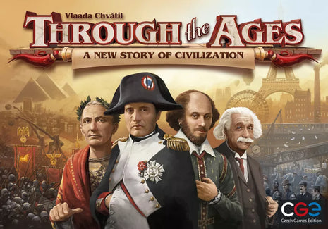 Through the Ages A New Story of Civilization EN – strategisch bordspel – 2 tot 4 spelers