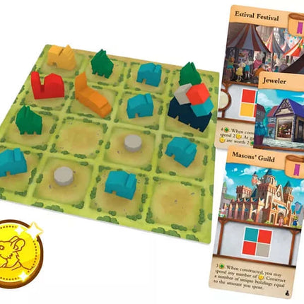 Tiny Towns: Voorspoed, WGG2051 van White Goblin Games te koop bij Speldorado !