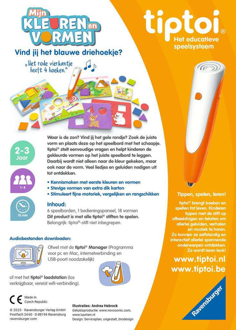 tiptoi Mijn kleuren en vormen