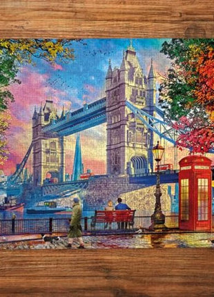 Clearing Skies Over Tower Bridge (1000)
