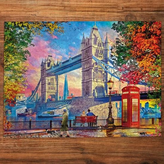 Clearing Skies Over Tower Bridge (1000)