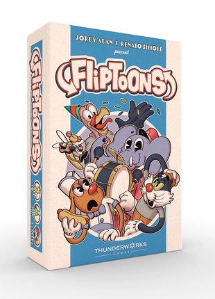 Fliptoons – gezellig kaartspel – 1 tot 4 spelers