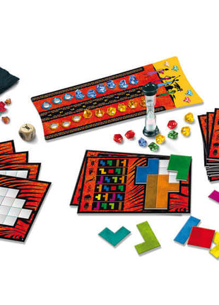 Dit is een foto van het spel Ubongo te koop bij Speldorado Spellenwinkel Delft