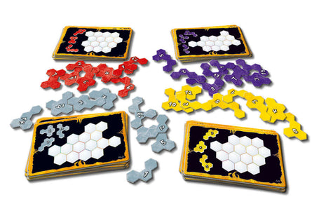 Dit is een foto van het spel Ubongo Extreem Fun & Go te koop bij Speldorado Spellenwinkel Delft