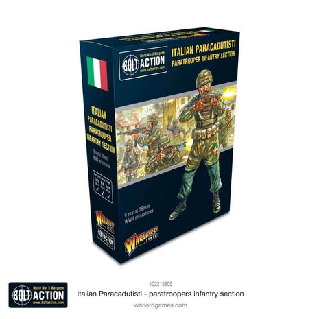 Italian Paratroopers - En voor Bolt Action - italianen infantry schaal 1:58 miniatuur
