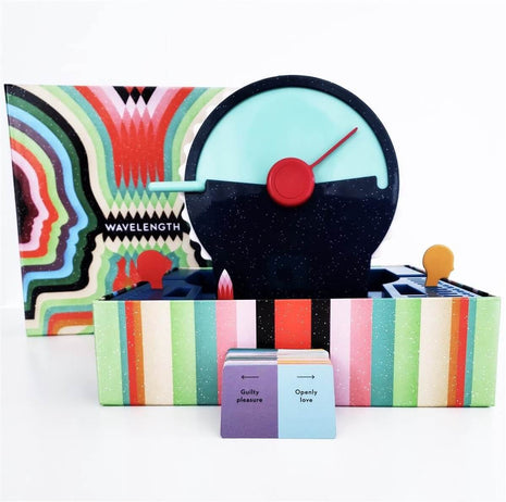 Dit is een foto van het spel Wavelength NL te koop bij Speldorado Spellenwinkel Delft