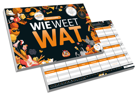 Wie Weet Wat - Standaard – party bordspel – 2 tot 10 spelers