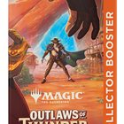 Dit is een foto van het spel Outlaws of Thunder Junction Collector booster- Magic the Gathering te koop bij Speldorado Spellenwinkel Delft