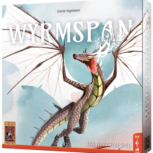 Dit is een foto van het spel Wyrmspan te koop bij Speldorado Spellenwinkel Delft