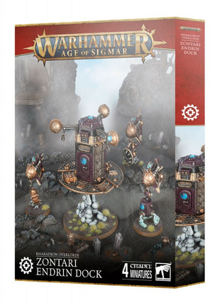 Dit is een afbeelding van het miniatuur zontari endrin dock - kharadron overlords voor het spel Warhammer, te koop bij Tabletop Miniature Wargames spellenwinkel Speldorado in delft