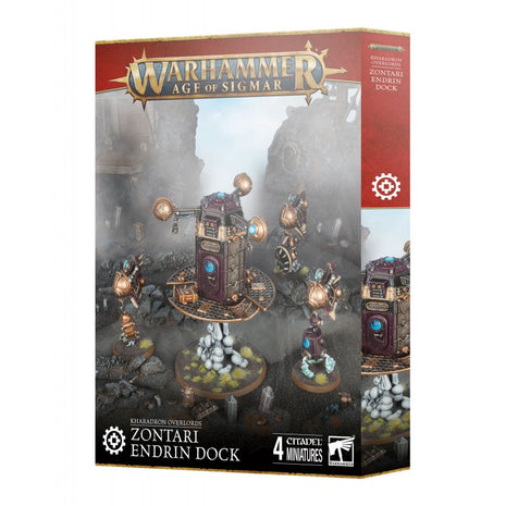 Dit is een afbeelding van het miniatuur zontari endrin dock - kharadron overlords voor het spel Warhammer, te koop bij Tabletop Miniature Wargames spellenwinkel Speldorado in delft