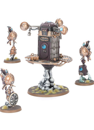 Dit is een afbeelding van het miniatuur zontari endrin dock - kharadron overlords voor het spel Warhammer, te koop bij Tabletop Miniature Wargames spellenwinkel Speldorado in delft