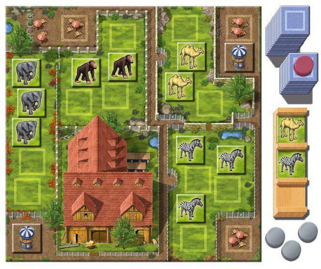 Dit is een foto van het spel Zooloretto te koop bij Speldorado Spellenwinkel Delft