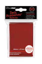 Sleeves Red 50 - EN - Sleeves - Kaartspel accessoires,bordspel accessoires