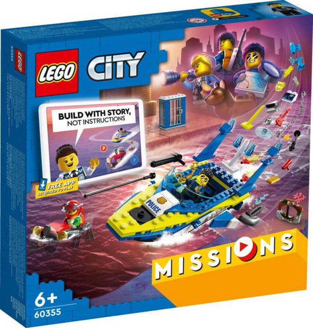 Lego Recherchemissies Van De Waterpolitie, 60355 van Lego te koop bij Speldorado !