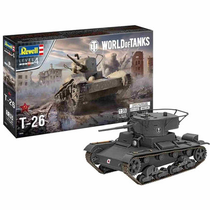 Dit is een foto van het spel T-26 World Of Tanks te koop bij Speldorado Spellenwinkel Delft