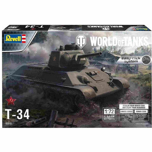 T-34 World Of Tanks Easy-Click-System, 3510 van Revell te koop bij Speldorado !