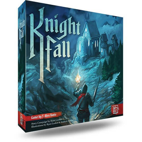 Dit is een foto van het spel Knight Fall EN te koop bij Speldorado Spellenwinkel Delft